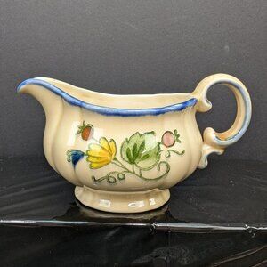 Vernon Ware By Metlox GIGI Handpainted Stoneware Creamer 679 Made in California